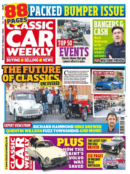 Title details for Classic Car Weekly by H BAUER PUBLISHING LIMITED - Available